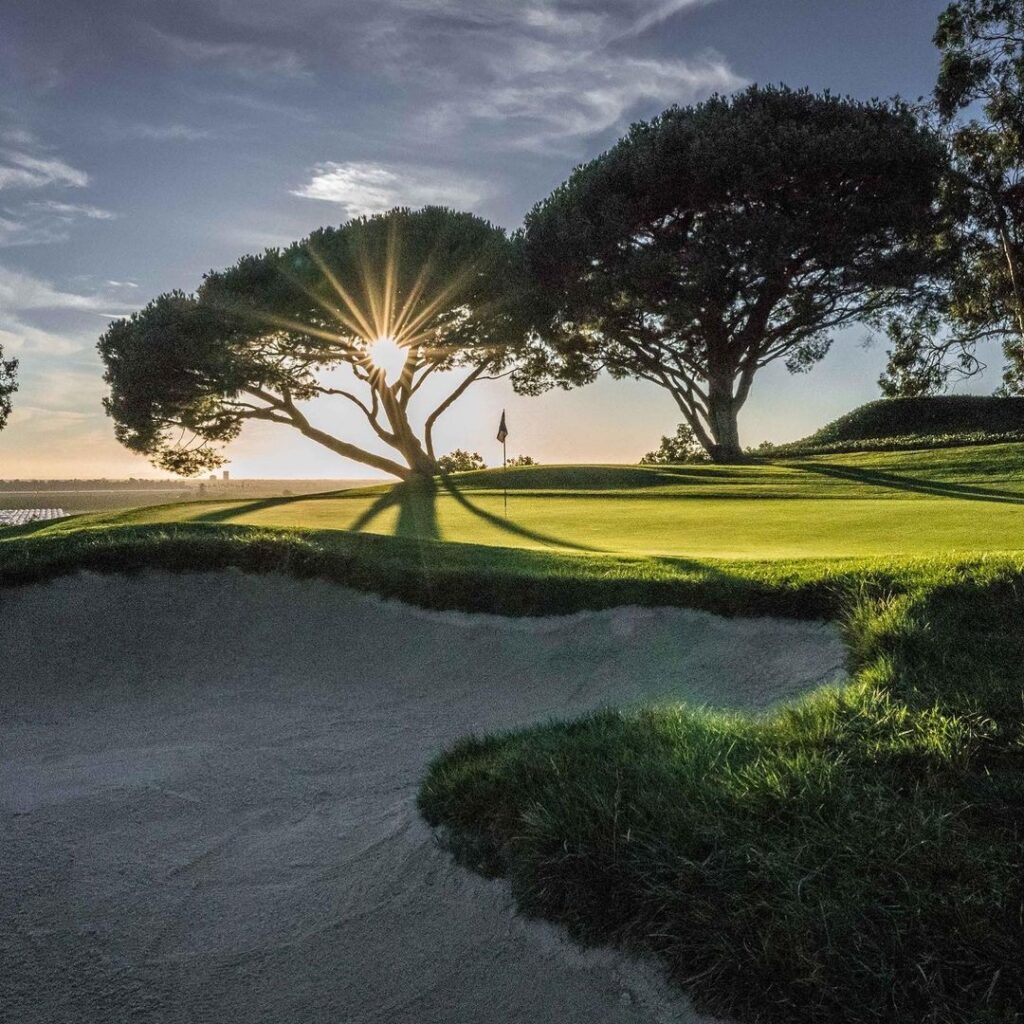 Saticoy golf sunset